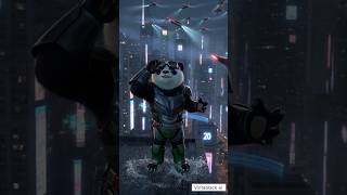 Cyber-Panda 2099 🐼💻 #shorts #shortsfeed #CyberPanda #NeoBao #Cyberpunk2099#PandaStory