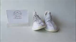 Review Sophia's Cheap YEEZY BOOST 350 V2 Static 3M REFLECTIVE Luminous Grey White Sneakers