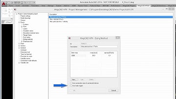 MagiCAD 2015.4 for AutoCAD - Improvements to ventilation and sprinkler calculations
