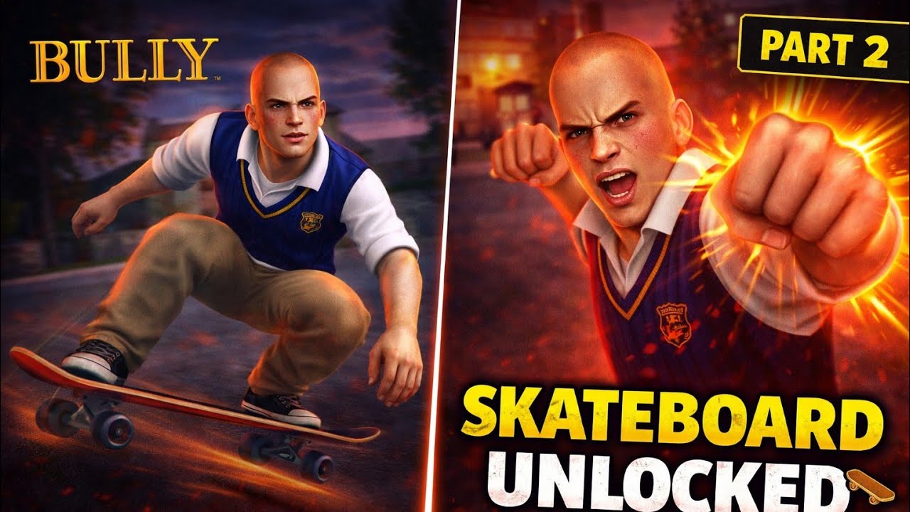 I Got a Skateboard & Learned a New Uppercut 😈|Bully Story Mode – Part 2 |Mobile Gameplay Walkthrough