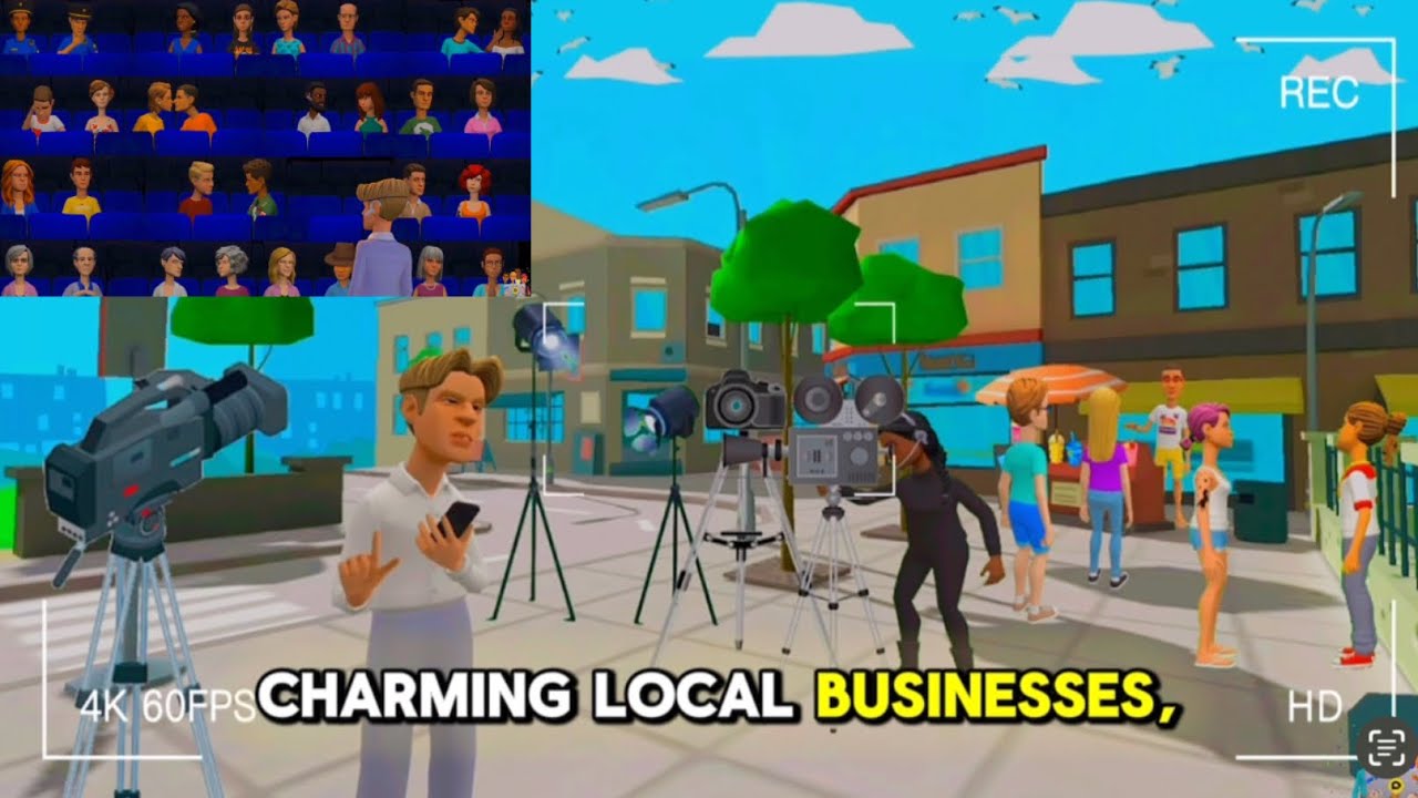 PLOTAGON STUDIO | STORY | @Plotagon | LIGHTS, CAMERA… NO THANKS! - YouTube