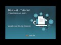 DosiNet Tutorial: Vorabzuordnung ändern