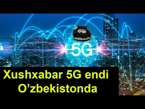 5G тармоғи энди Ўзбекистонда / 5G tarmog‘i endi O‘zbekistonda