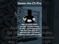 Guess the Counter Strike Pro - 8