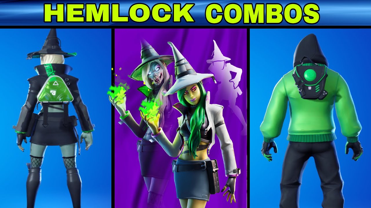 BEST HEMLOCK COMBOS IN FORTNITE Hemlock Overview & Combos Halloween