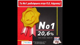 Μετρήσεις FOCUS BARI -  ΡΑΔΙΟ ΠΟΛΙΣ 99,4 (Το No1 ραδιόφωνο στο Ν. Λάρισας)