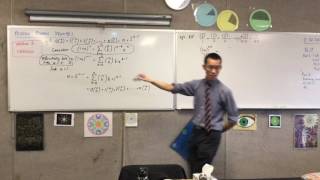 Proving Binomial Identities (6 of 6: Using Calculus to Prove Binomial Identities)
