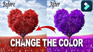 Filmora X | Change The Color Of Any Object Easy Tutorial