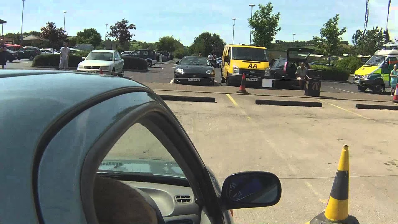 Under 17 Motor Club NW Production Car Autotest at Blackburn with Darwen