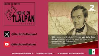 #México #HechoEnTlalpan🐾 #Efemérides 02 de septiembre de 1856 muere Luis de la Rosa Oteiza, abogado