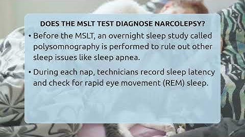Does The MSLT Test Diagnose Narcolepsy? - Sleep Apnea Support Network