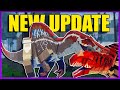 *NEW UPDATE* Spinosaurus, Carnotaurus and Ceratosaurus SHOWCASE + GAMEPLAY | Jurassic Blocky