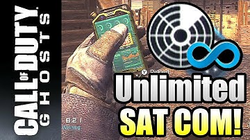 Call of Duty Ghosts: Unlimited Sat Com Trick! (Super Radar) VSAT