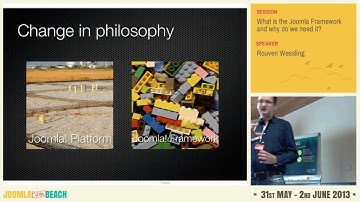 What is the Joomla Framework and why do we need it?