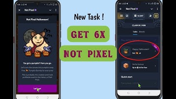 How to Get 6x Everyday On Not Pixel Happy Halloween Gift || Not Pixel Tasks