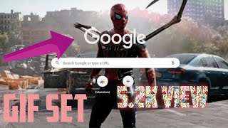 How to Set a Spiderman Gif Background on Chrome ( If this video does not help for you plz dislike) screenshot 3