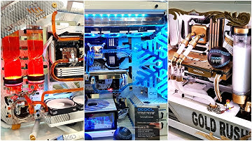 Crazy Case Mods Alphacool Booth Computex 2017