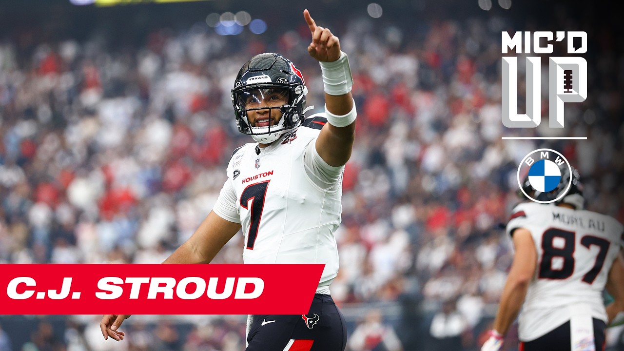 “Good Call, Baby!” | C.J. Stroud Mic’d Up vs Cowboys
