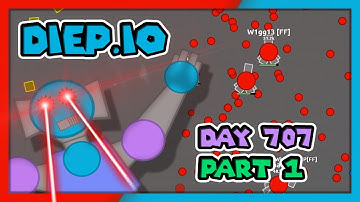 Diep.io - Day 707 - Live Stream🔴 - Part 1 - Playing with Viewers - NCS Music
