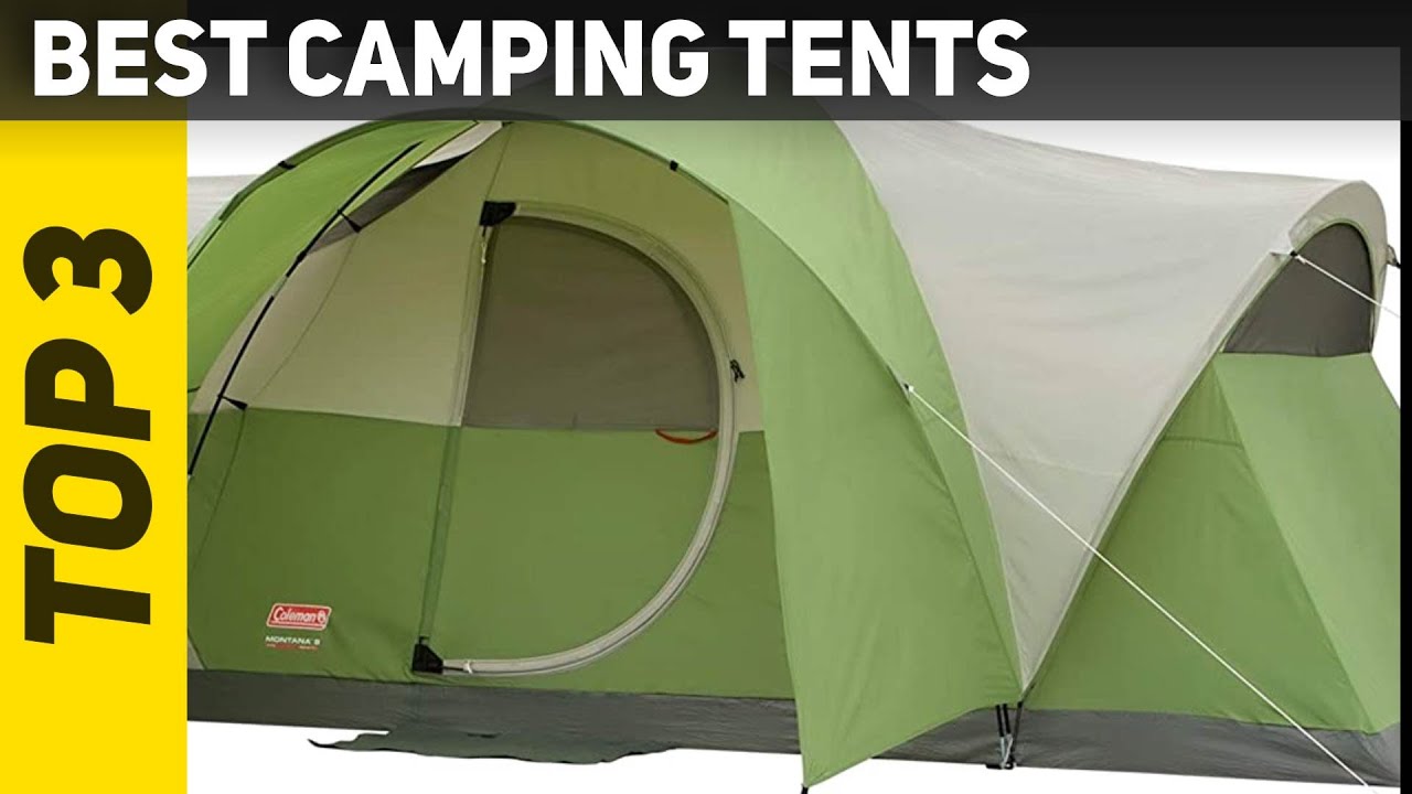 Top 3 Best Camping Tents 2022 - YouTube