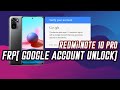 REDMI NOTE 10 PRO FRP BYPASS | XIAOMI (M2101K6G) GOOGLE ACCOUNT UNLOCK MIUI 12 WITHOUT PC | FRP
