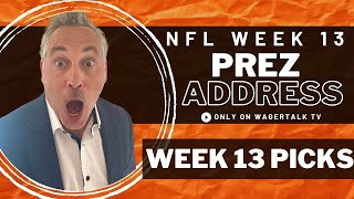 2024 NFL Week 13 Predictions NFL Picks on EVERY Week 13 Game NFL Prezidential Address