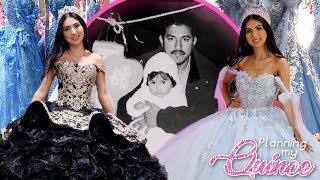 A XV dress to honor my Dad.. | Planning My Quince EP 24