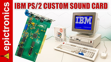 IBM PS/2 Model 50 Upgrades & Custom AdLib build