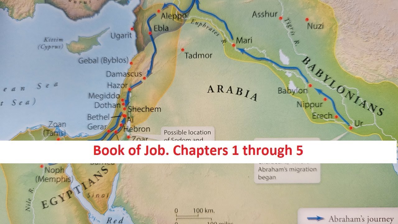 Book of Job Chapters 1 thru 5 - YouTube