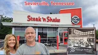 Steak n Shake trying The New Fries  Sevierville Tn