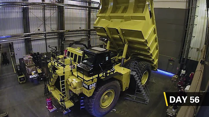 Cat® 793C Mining Truck Rebuild Timelapse