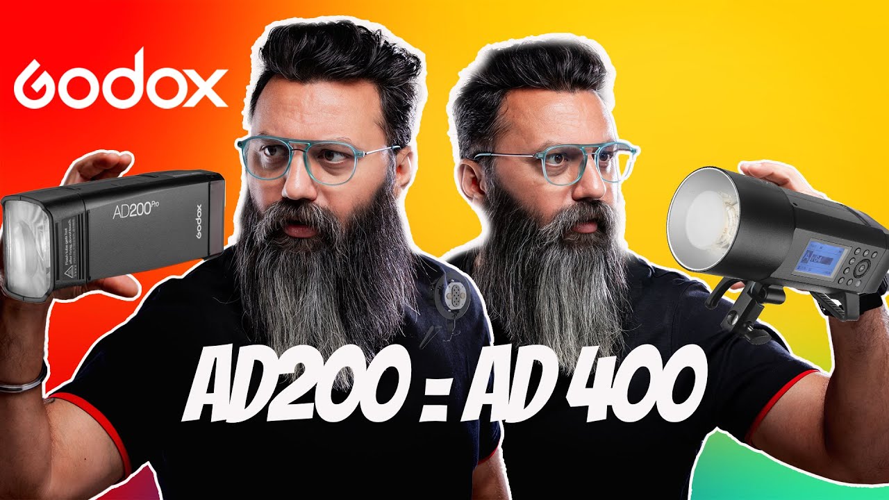 Make GODOX AD 200 Pro work like a AD 400 Pro with AD-B2 - YouTube