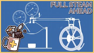 Powering a Steam Engine Using Realistic Physics! | Steam Engine Simulator