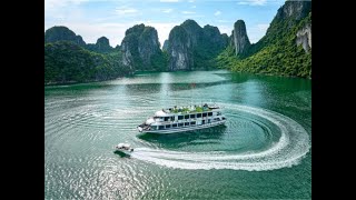 Halong Sonata Luxury Day Cruise 2025 | Surprising Cave, Titop Island & Sunset Party