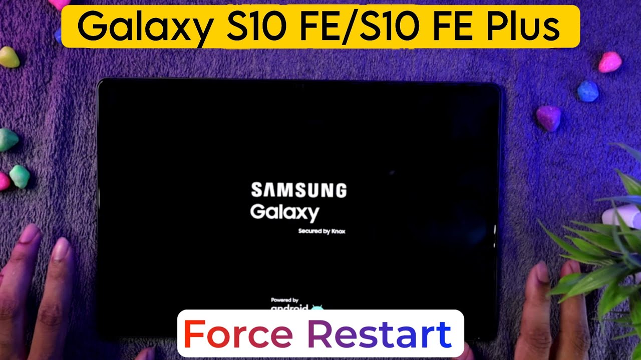 Samsung Galaxy Tab S10 FE/S10 FE Plus: How to Force Restart - YouTube