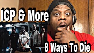 ICP Psypher x Dj Paul x Stitches and More - 8 Ways To Die (Official Video) Reaction