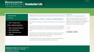Housing Sign-up for New and Transfer Students