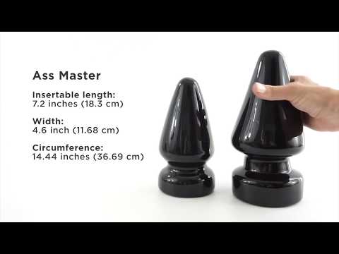 Огромная анальная пробка Titanmen Tools Butt Plug 4.5 Diameter Ass Master - Doc Johnson