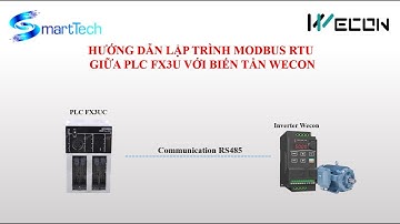 HƯỚNG DẪN LẬP TRÌNH TRUYỀN THÔNG MODBUS RTU PLC FX3UC VÀ BIẾN TẦN WECON DÒNG VM