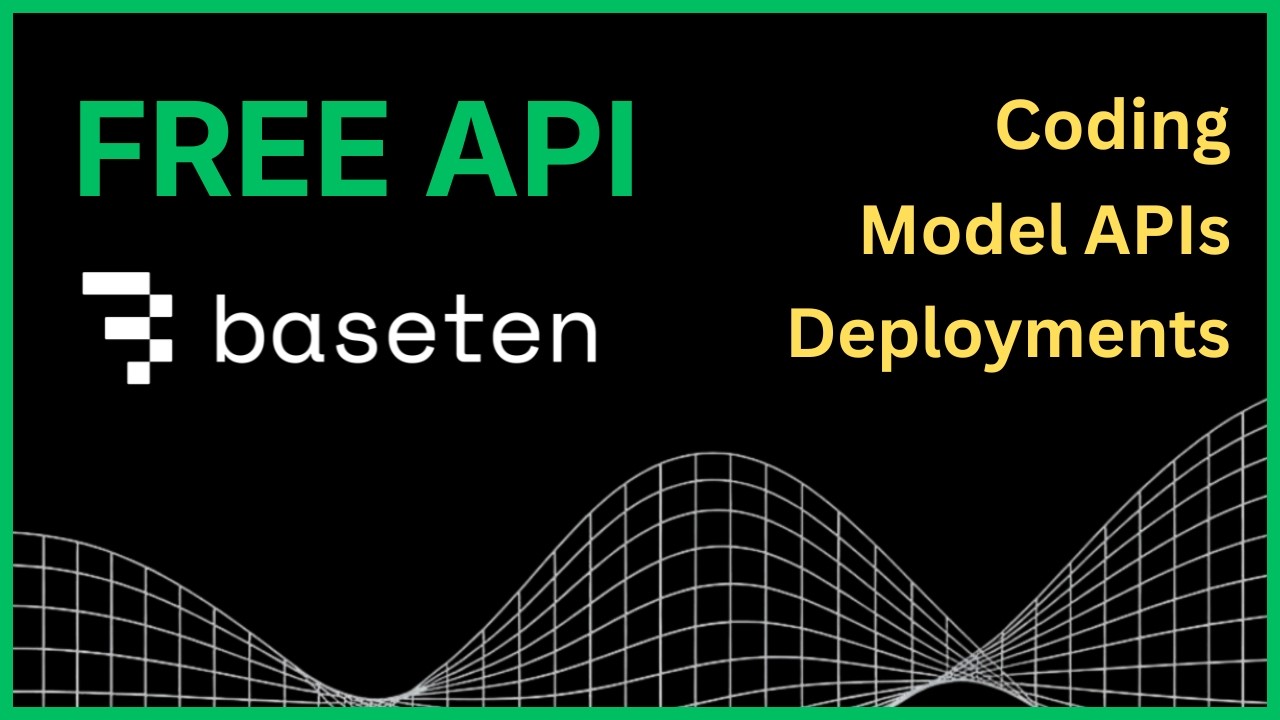 Free LLM API for Coding | Baseten AI Setup