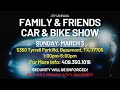 La productions 4th annual family  friends car  bike show 2024