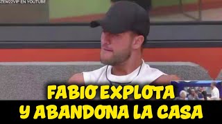 FABIO EXPLODES AND LEAVES THE HOUSE! | THE HOUSE OF THE FAMOUS LIVE