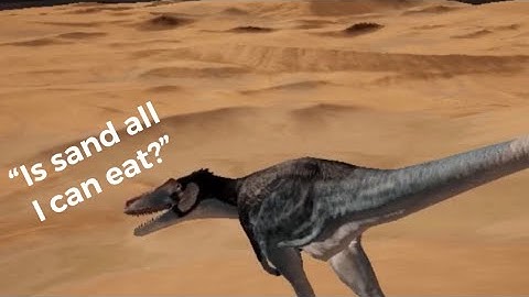 I hate sand, it gets everywhere - Path of Titans Mod: The Grim Expanse