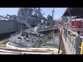 Divers get in the water, inspect damage to USS The Sullivans