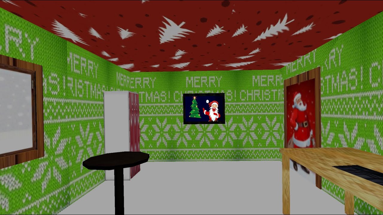 Christmas Night Inside Granny’s Haunted House