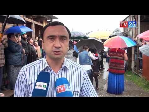 25-ე ბატალიონში ჩასახლებულების აქცია