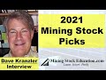 2021 Mining Stock Picks & Reviewing Some 2020 Picks with Dave Kranzler