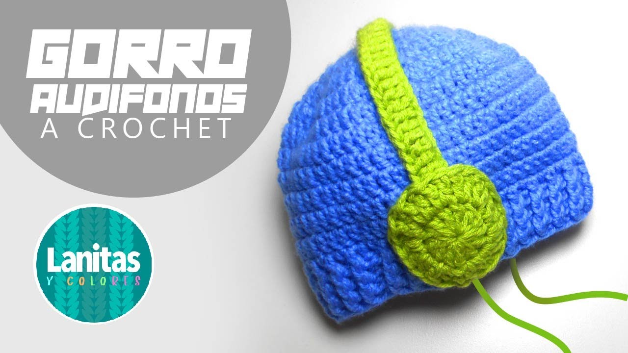 🌸gorro FACIL a crochet para niño niña Paso a - Nivel BASICO lanitas y - YouTube