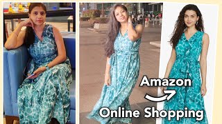 #amazon #online #shopping #onlineshopping #gown #womendresses #unboxing #shortvideo #nicecollection💃