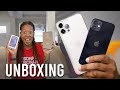 iPhone 12 Pro Max & Mini Unboxing + Size Comparison